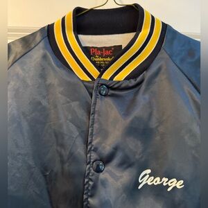 Retro jacket. Nevada Company Building Supply. 
Like new. Size XL